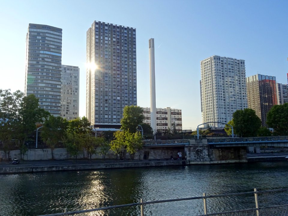 Immeubles et tours, quartier de Beaugrenelle, 15e arr., Pa… 