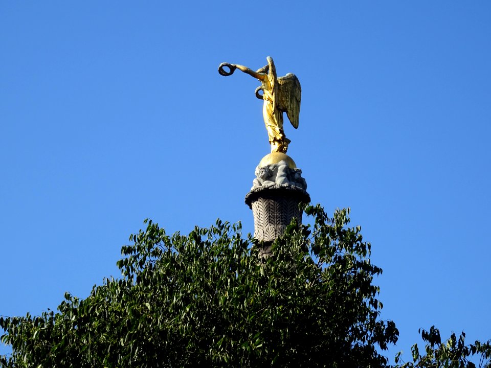La victoire de Louis-Simon Boizot au sommet de la colonne … 