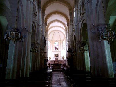La basilique Saint-Andoche, Saulieu, Côte-d'Or 