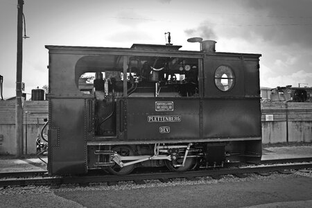 Tramway steam locomotive locomotive plettenberg photo