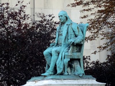 Monument à Benjamin Franklin de John J. Boyle, square de Y… 