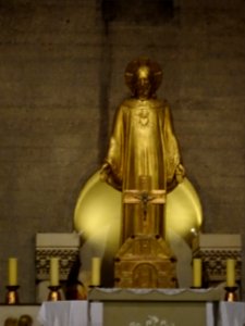 Statut du Christ, Chapelle du Sacré Coeur, à l'intérieur d… 
