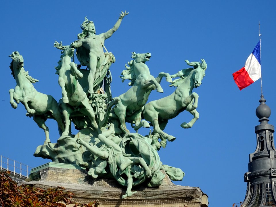 L’Harmonie triomphant de la Discorde, quadrige, côté Sei… 