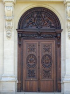 Porte du Ministère des Affaires étrangères, quai d'Orsay, … 