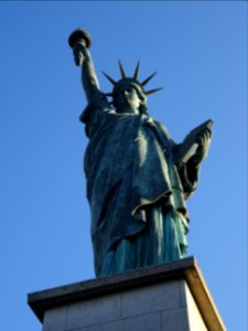 Statue de la Liberté du pont de Grenelle, Paris 