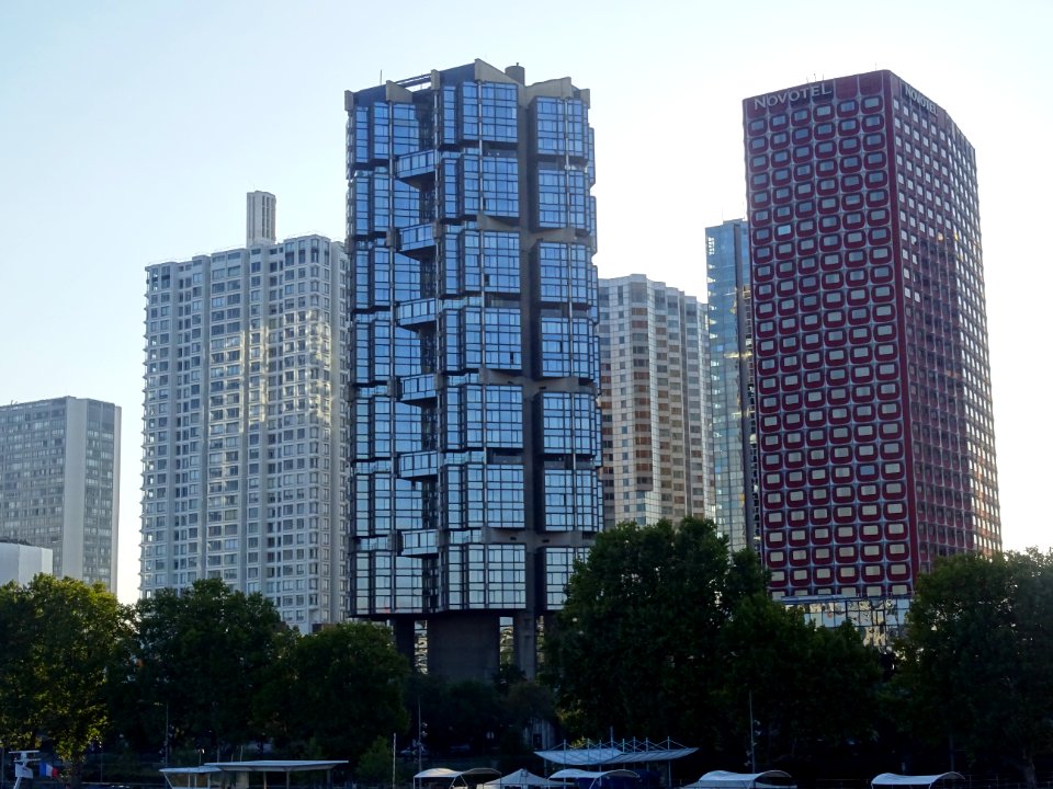Immeubles et tours, quartier de Beaugrenelle, 15e arr., Pa… 