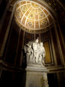 Sculpture et coupole, Eglise de la Madeleine, 8ème arr., P… 