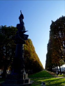 Monument à Mickiewicz, sculpture d’Antoine Bourdelle, Ja… 