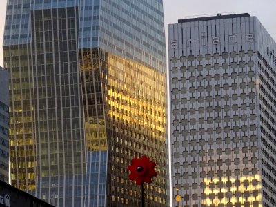 Tour Ariane et reflets 