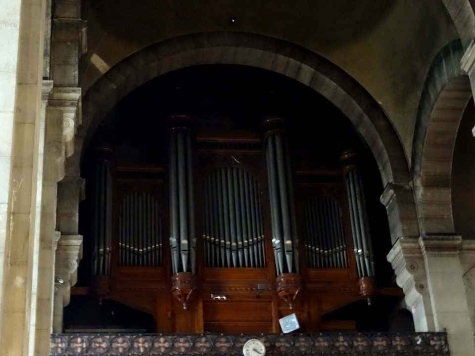 Orgue de l'église Notre-Dame-d'Auteuil, 16e arr., Paris 