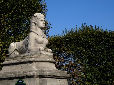 Sphinx du Jardin des Tuileries, 1er arr., Paris 
