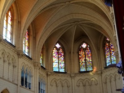 Vitraux de la chapelle Notre-Dame du Saint Sacrement de Pa… 