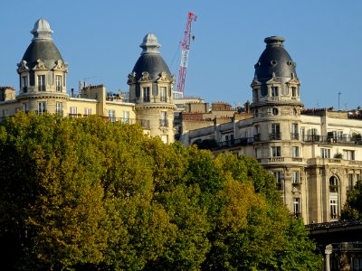 Tourelles dans des immeubles 