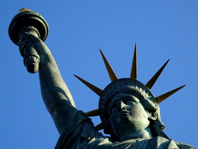 Statue de la Liberté du pont de Grenelle, Paris 