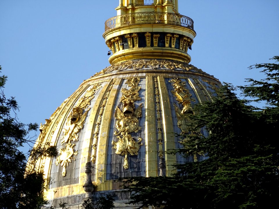 Le dôme de l'Hôtel des Invalides, 7ème arr., Paris 