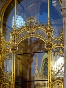 La porte d'entrée du Petit Palais 