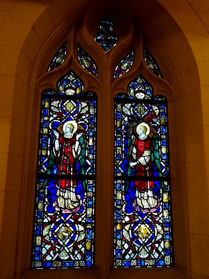 Vitraux, Église américaine de Paris, quai d'Orsay, 7ème ar… 