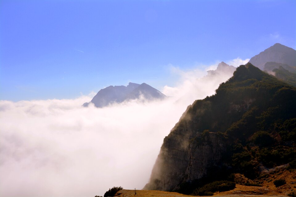 Sky cloud mountain landscape