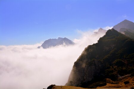 Sky cloud mountain landscape photo