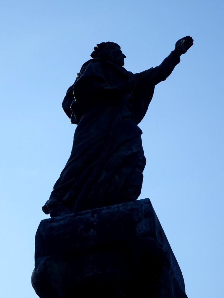 Monument à Mickiewicz, sculpture d’Antoine Bourdelle, Ja… 