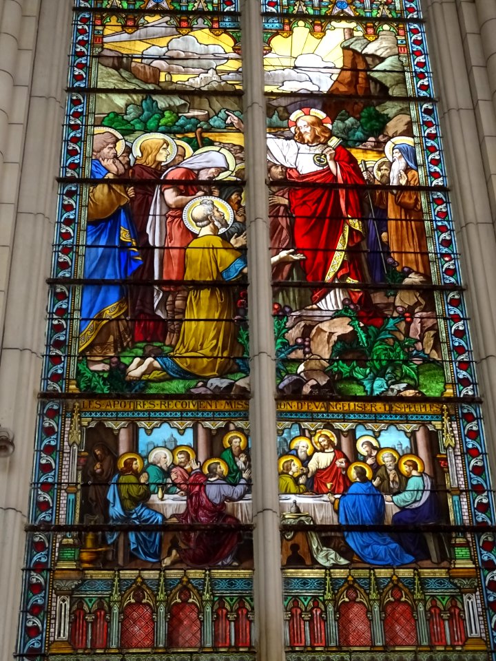 Vitrail, chapelle des sœurs Sainte-Marie-de-la-Famille de … 