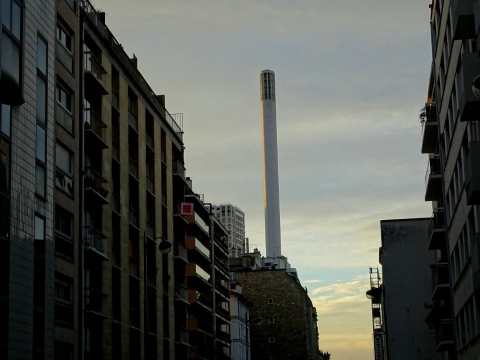 Cheminée du Front-de-Seine, 15e arr., Paris 