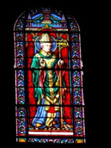 Vitrail de l'église Saint-Lambert de Vaugirard, rue Gerber… 