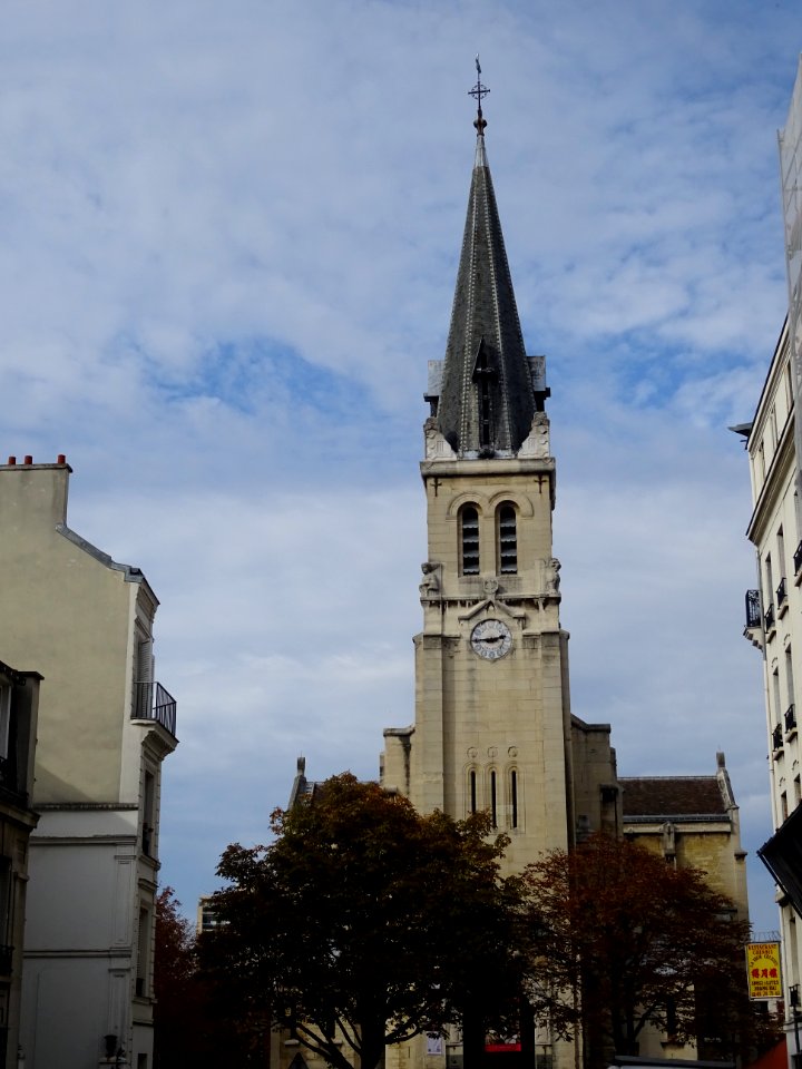 Eglise Saint-Lambert de Vaugirard, rue Gerbert, 15e arr., … 