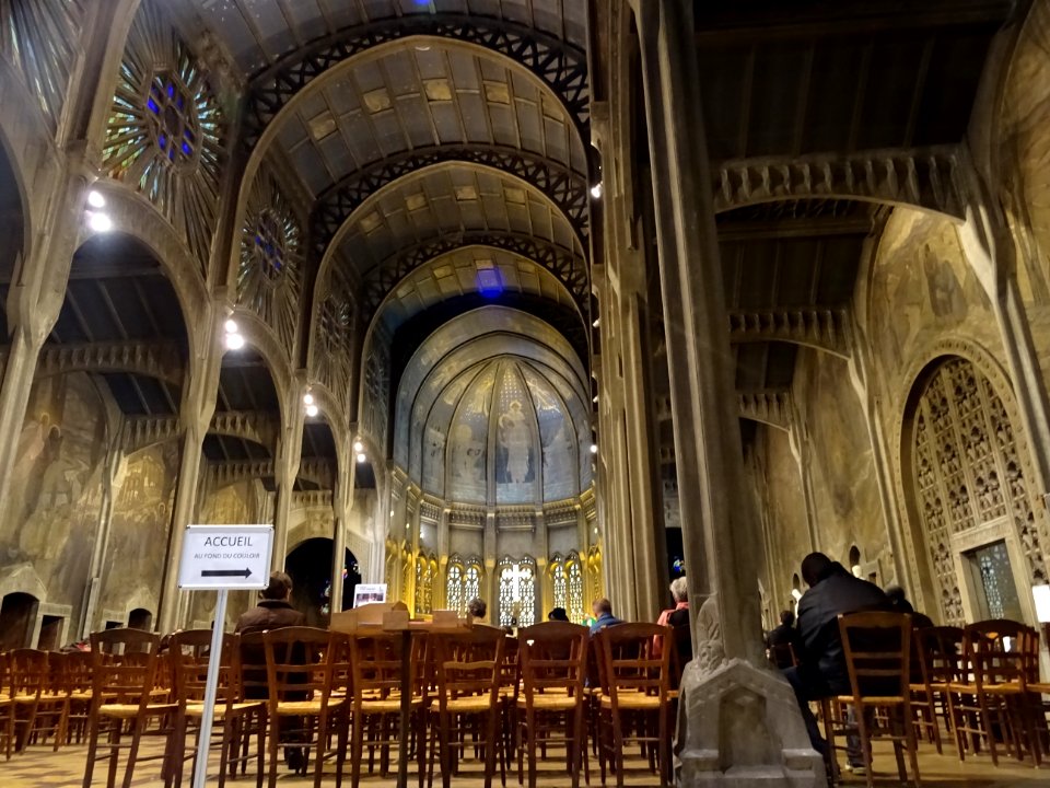 Nef de l'église Saint-Christophe-de-Javel, rue de la Conve… 