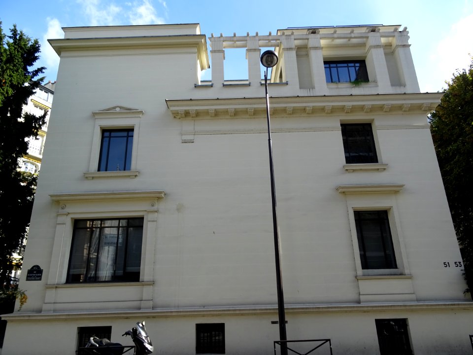 Petit immeuble particulier, 51 et 53 rue du Docteur Blanch… 
