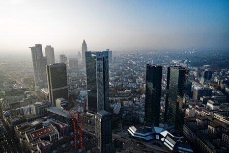 Main tower aerial view view