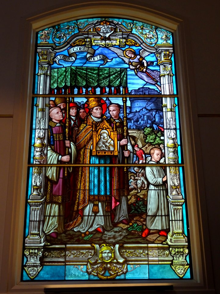 Vitrail, église Notre-Dame-de-l'Assomption-de-Passy, 90 ru… 