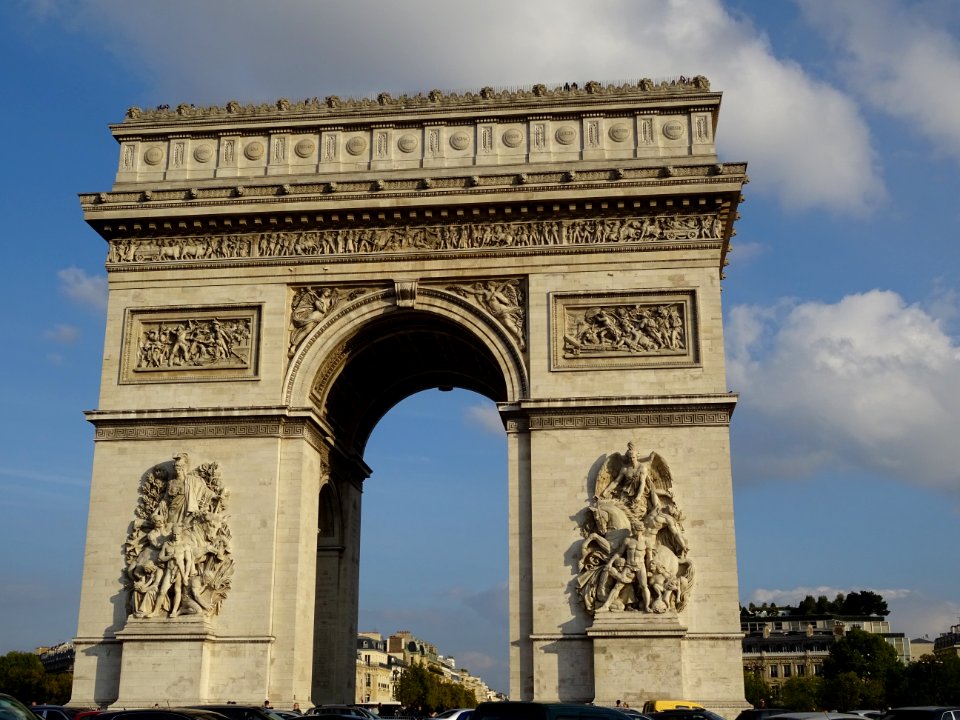 Arc de triomphe de l'Étoile, place Charles-de-Gaulle, 8e a… 