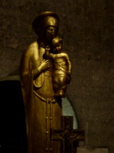 Statue, église Saint-Pierre-de-Chaillot, 16e arr., Paris 