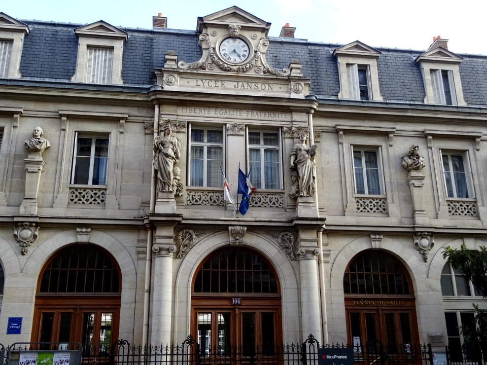 Lycée Janson de Sailly, 106 rue de la Pompe, 16e arr., Par… 