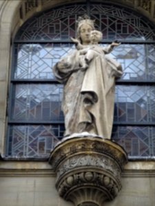 Vierge à l'enfant, Église Notre-Dame-de-Grâce-de-Passy, an… 