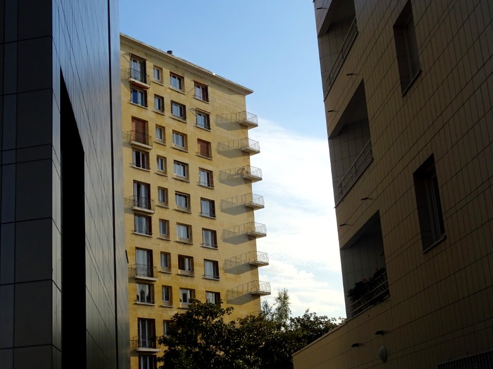 Soleil, ombres et balcons 