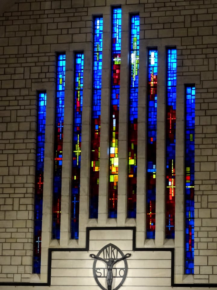 Vitrail de l'église Notre-Dame-de-Grâce-de-Passy, nouvelle… 