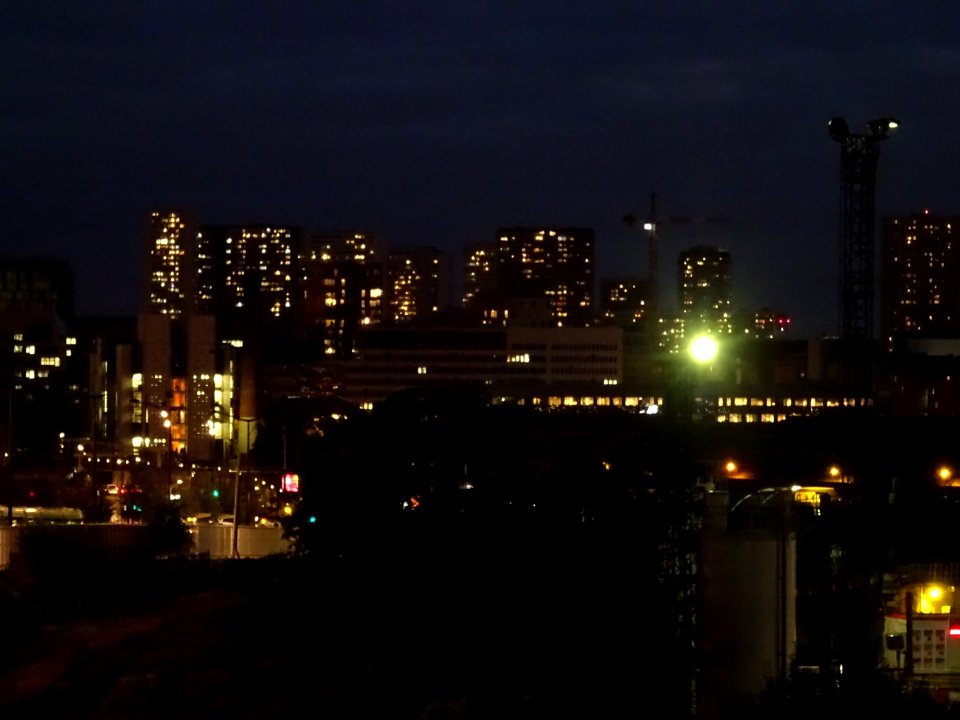 Depuis le boulevard Poniatowsky, vue sur le 13e arrondisse… 