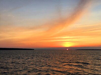 Water sky nature photo