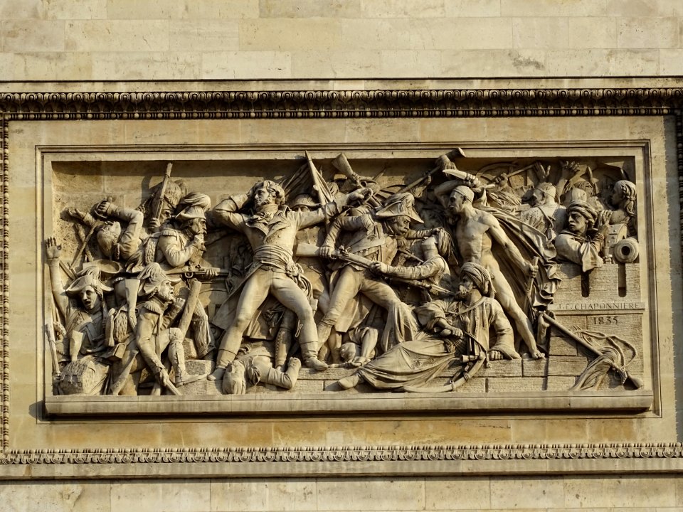 Bas-relief La prise d'Alexandrie le 3 juillet 1798 par J… 