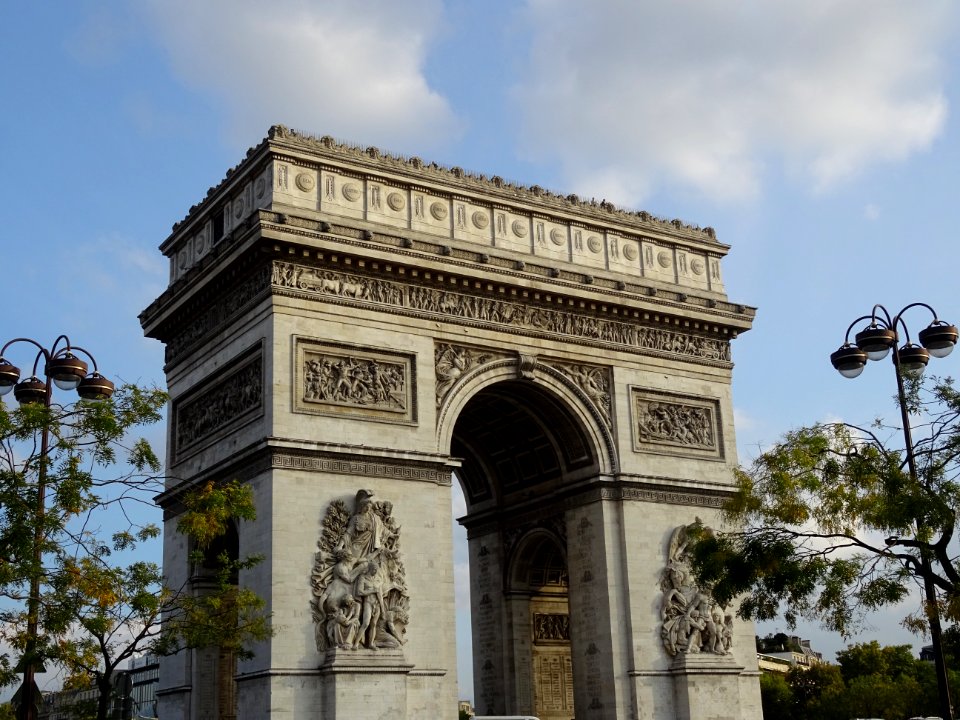 Arc de triomphe de l'Étoile, place Charles-de-Gaulle, 8e a… 