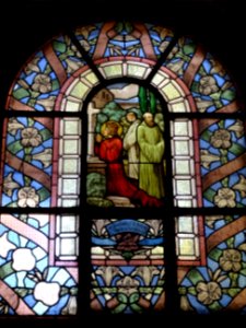 Vitrail de l'église Saint-Romain de Sèvres, 1 rue de l'égl… 