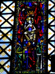 Vitrail, église Sainte-Thérèse de l'enfant Jésus, 62 rue d… 