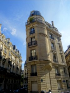 Immeuble rue de la Mission Marchand, 16e arr., Paris 