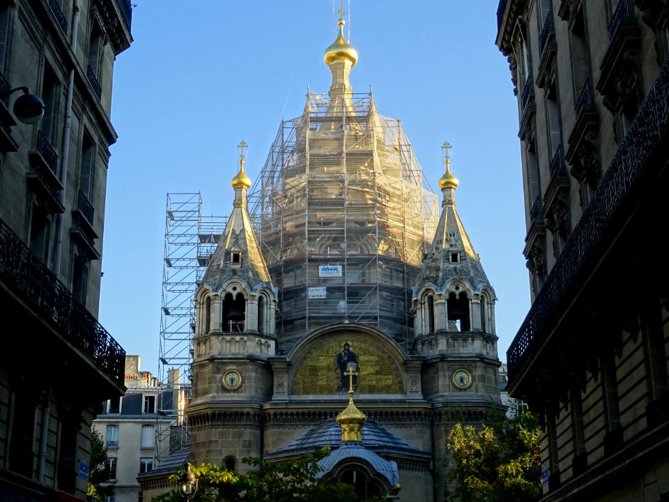 Cathédrale Saint-Alexandre-Nevsky, rue Daru, 8e arr., Pari… 