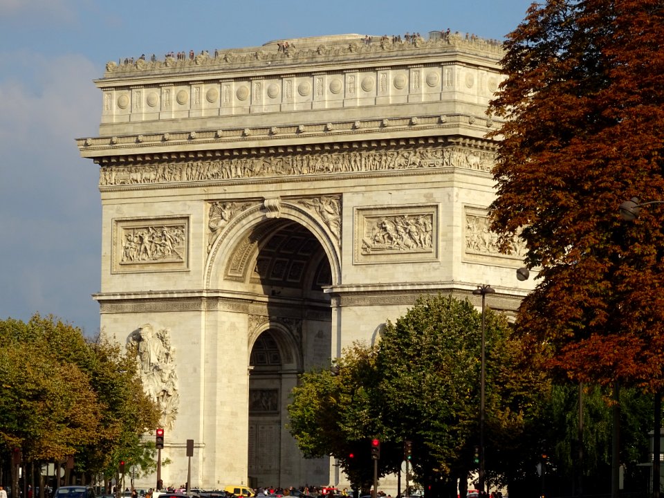 Arc de triomphe de l'Étoile, place Charles-de-Gaulle, 8e a… 
