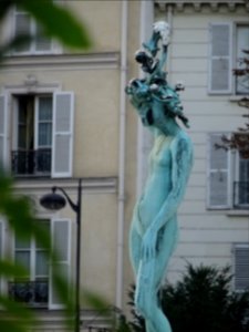 Square Brignole-Galleria, sculpture Fontaine d'Avril (19… 