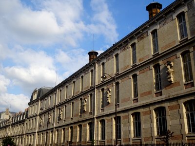 Façade du lycée Janson de Sailly, 106 rue de la Pompe, 16e… 
