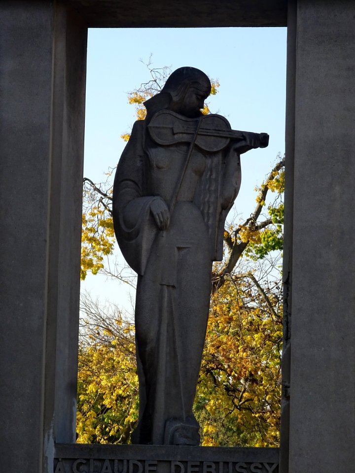 Détail de la sculpture de Jan et Joël Martel, en hommage à… 